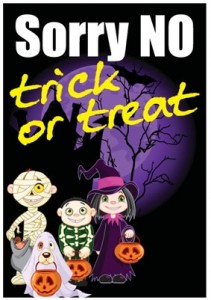 Leading Lockmiths, london. Advice on staying safe for Halloween.